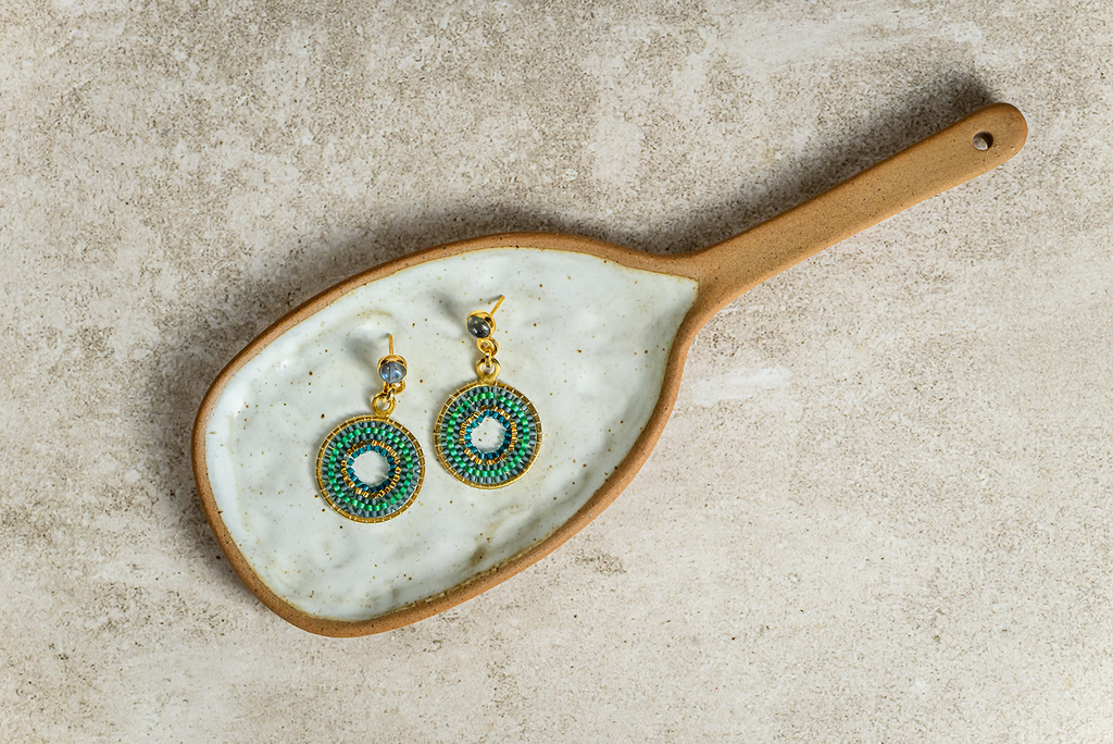 Labradorite Earrings