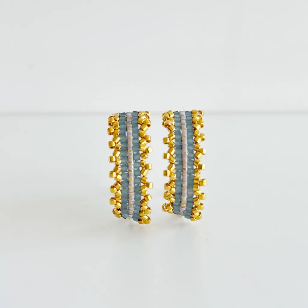 Meraki Earrings Gris.webp