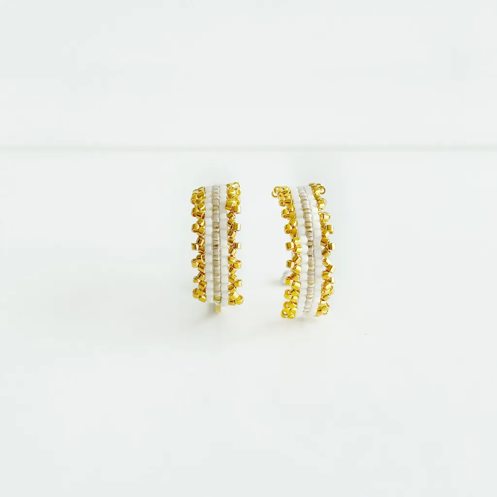 Meraki Earrings Ivory.webp