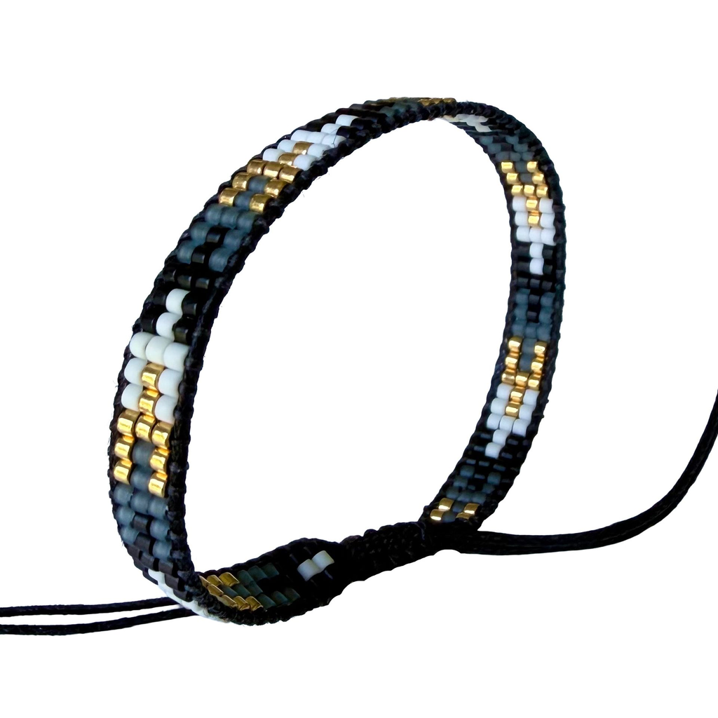 Pulsera Arrow Guide Black & Grey.webp