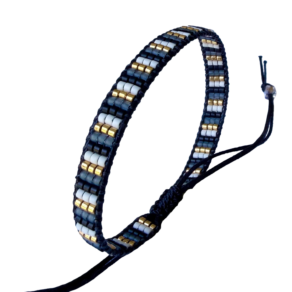 Pulsera Balance Negro Gris 2.webp
