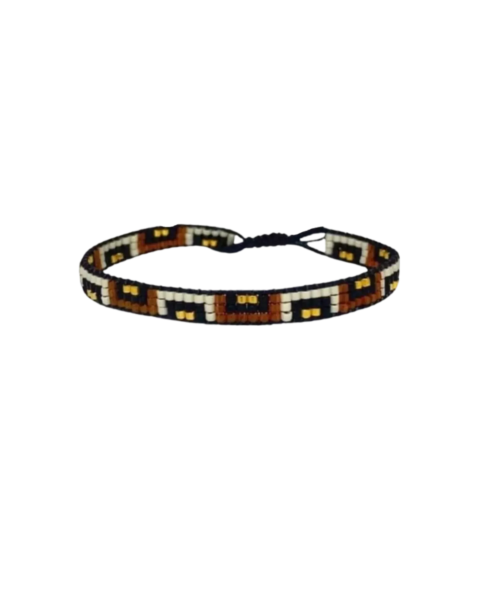 [300627] Fresh Bracelet (Black & Beige)