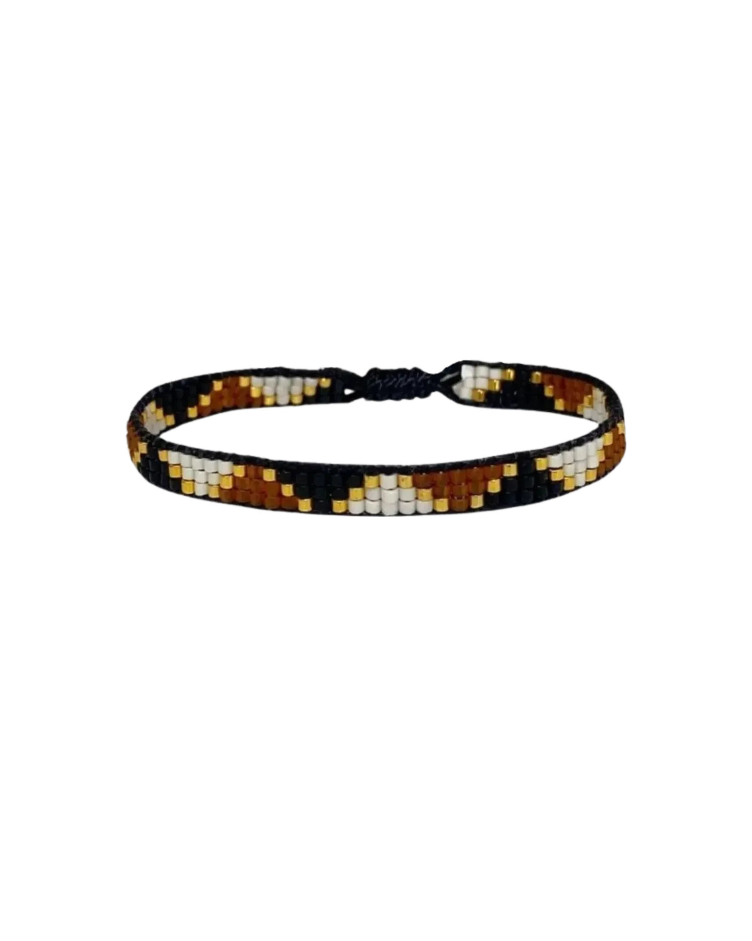 [300927] Pulsera Inspiration (Black & Beige)