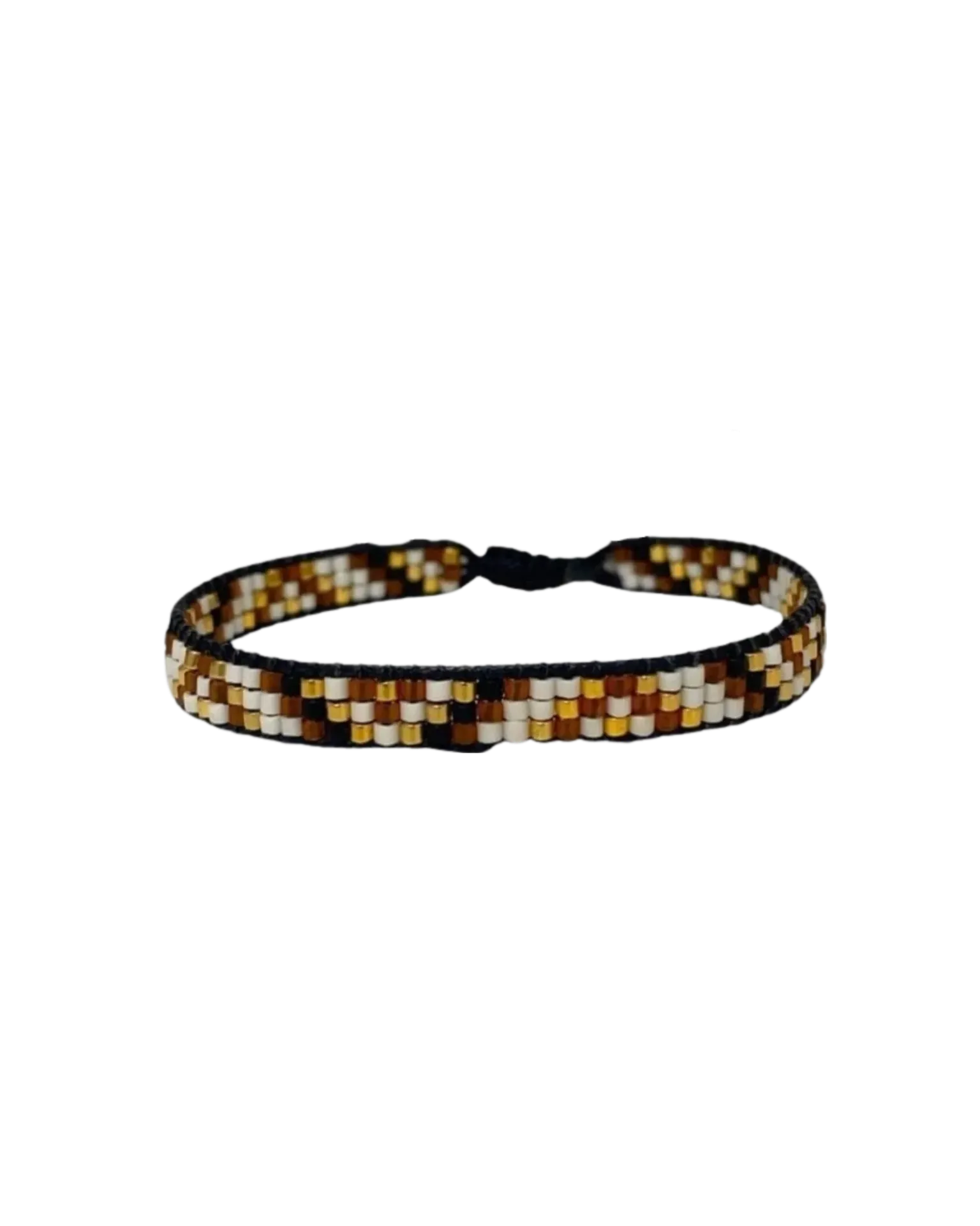 [301127] Love Bracelet (Black & Beige)