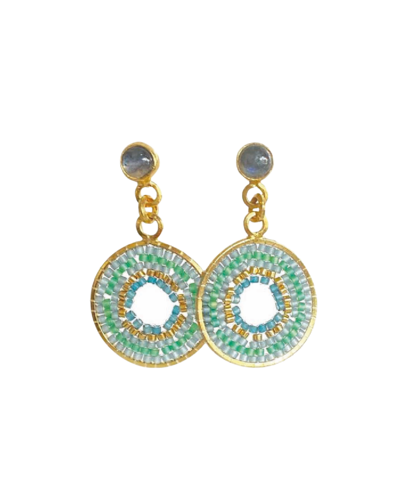 Labradorite Dangle Earrings