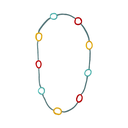 Collar circulos chicos