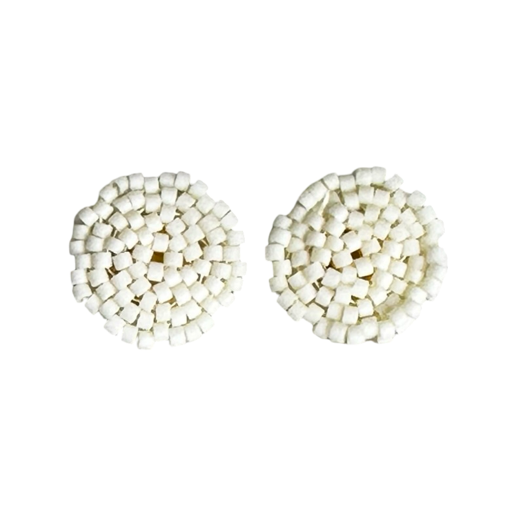 Aretes Flores Lisas